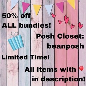 🎈 50% off ALL bundles! Limited Time!